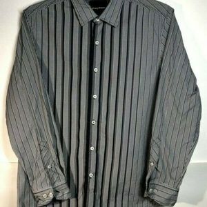 Tommy Bahama Checks & Stripes Island Modern Button
